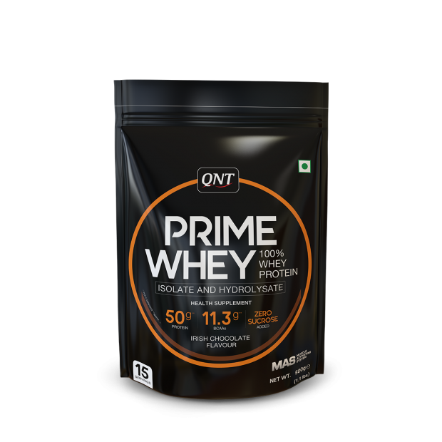 QNT - Prime Whey Protein Irish Chocolate 500g