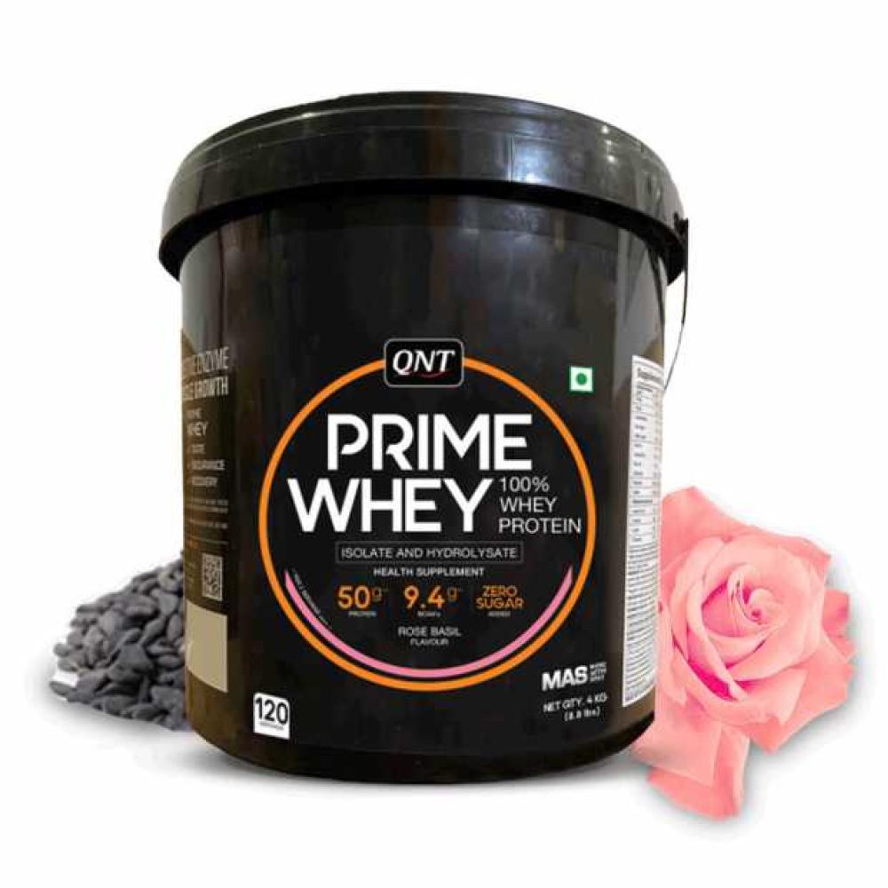 QNT - Prime Whey Protein Rose Basil 4Kg