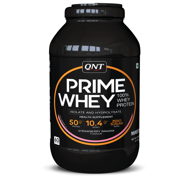 QNT - Prime Whey Protein Strawberry Banana 2Kg