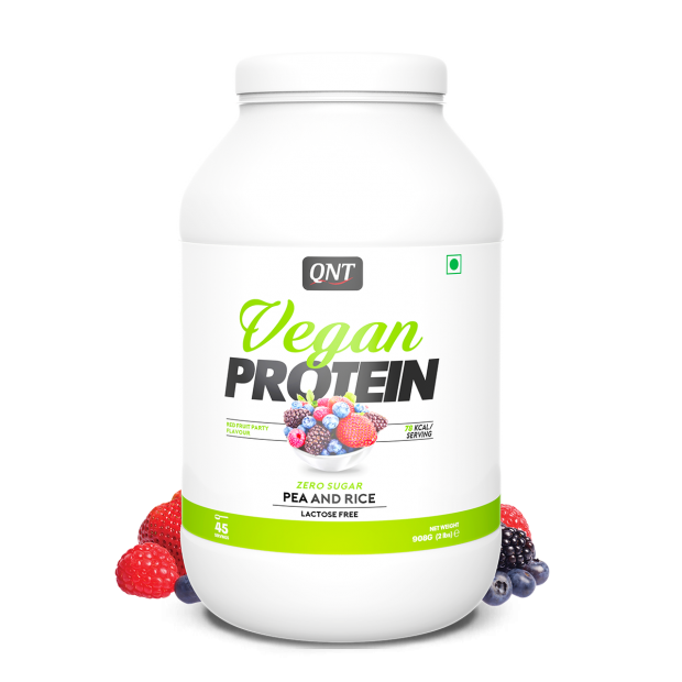 QNT - Vegan Plant Protein Red Fruits 908g