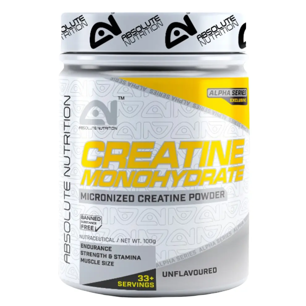  ABSOLUTE NUTRITION - Alpha Series Exclusive Creatine Monohydrate 100 GMS (Unflavoured)